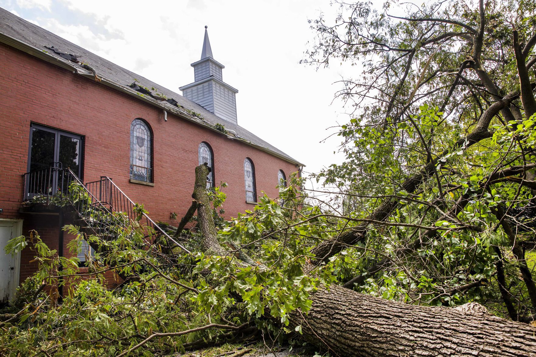 High Point cleans up from storm damage